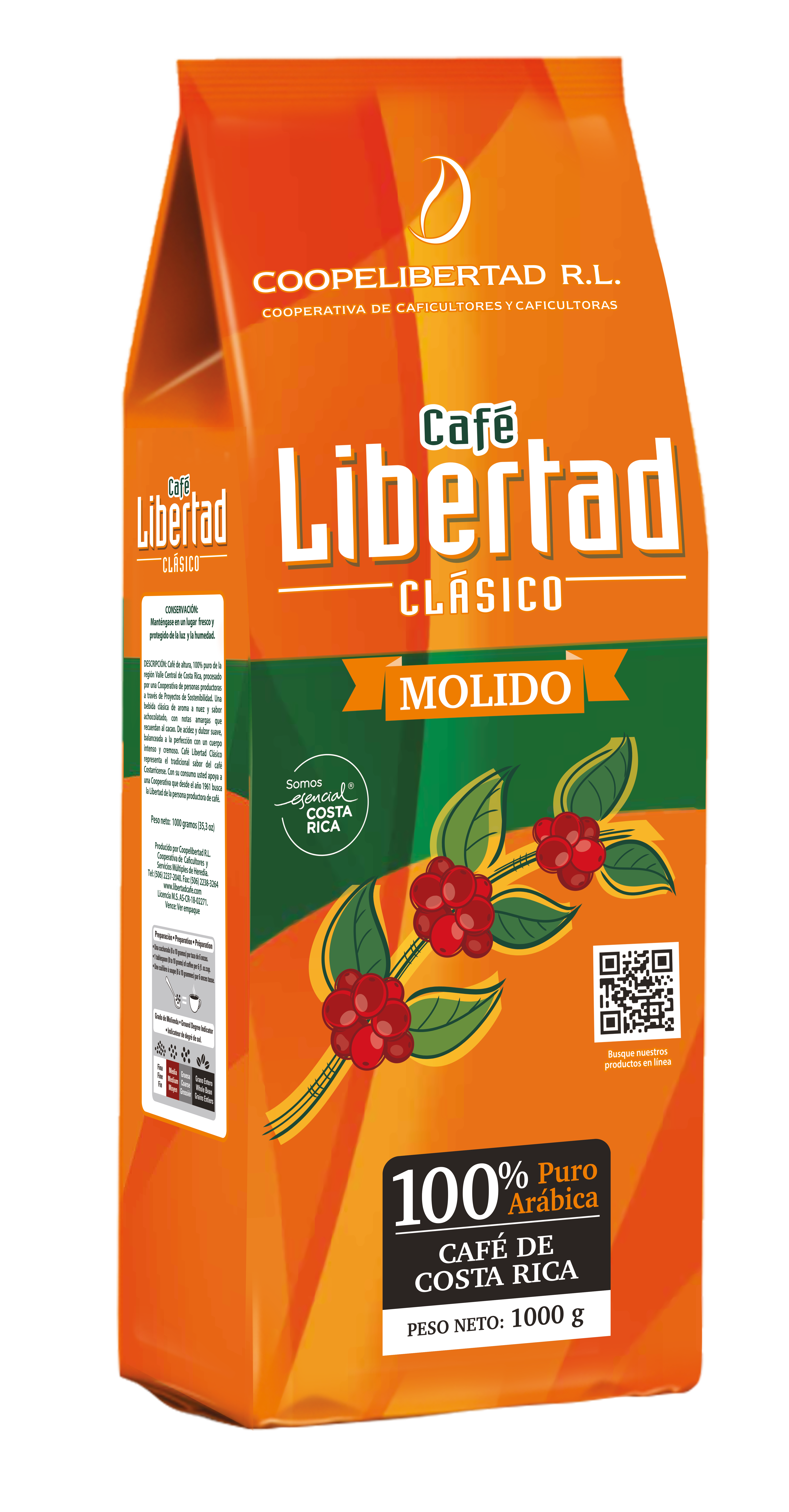 Empaque Café Libertad Clásico
